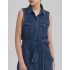 牛仔刷破背心洋裝 牛仔刷破背心洋裝